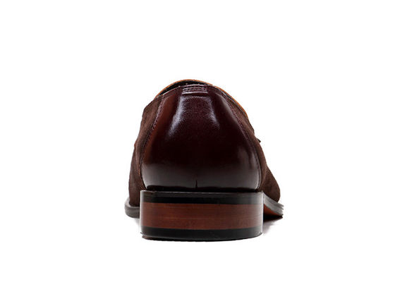 Tassel Penny Suede Leather Dress Shoes, весенне-осенние мужские кожаные туфли