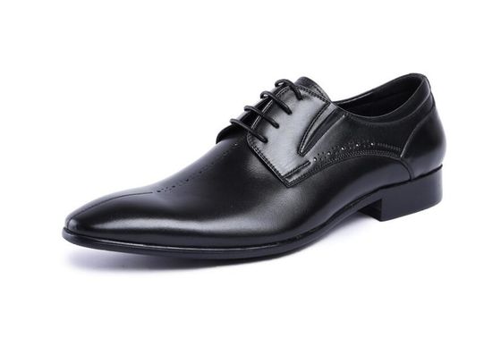 Бренд Wingtip Oxford Luxury Mens Leather Dress Shoes, резные настоящие кожаные туфли